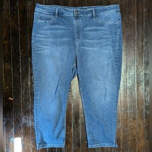 Laurie Felt Silky Capri with Vital Stretch Technology Pull On Jeans